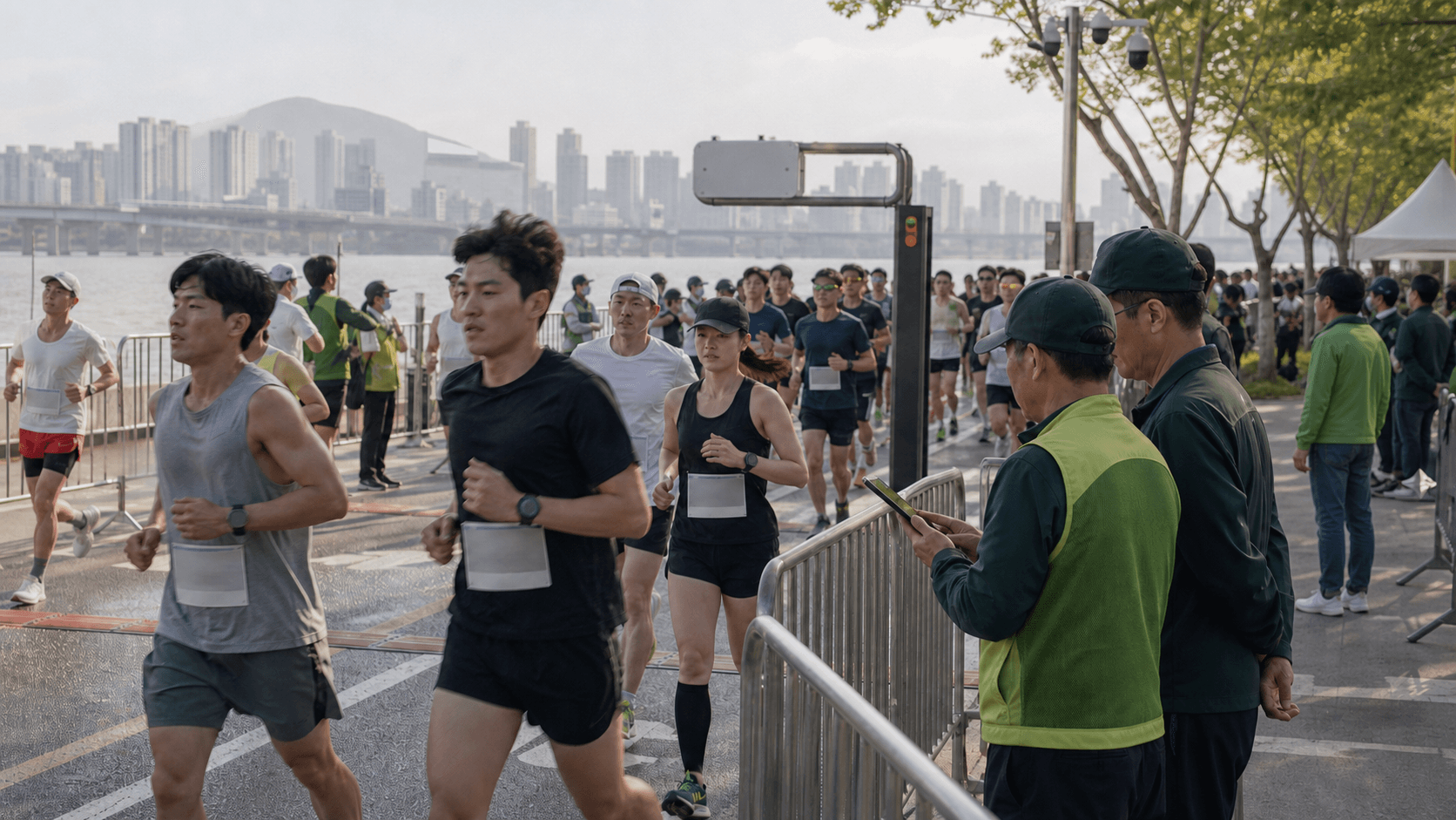 IoT 스마트 마라톤 행사 기획 예시